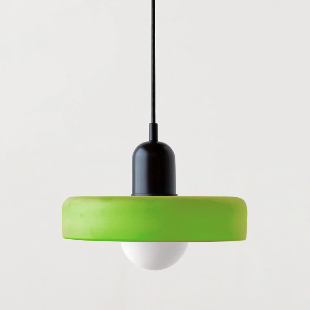 Bauhaus Hanglamp – Gekleurd Glas Stijlvol Design - Rivermark