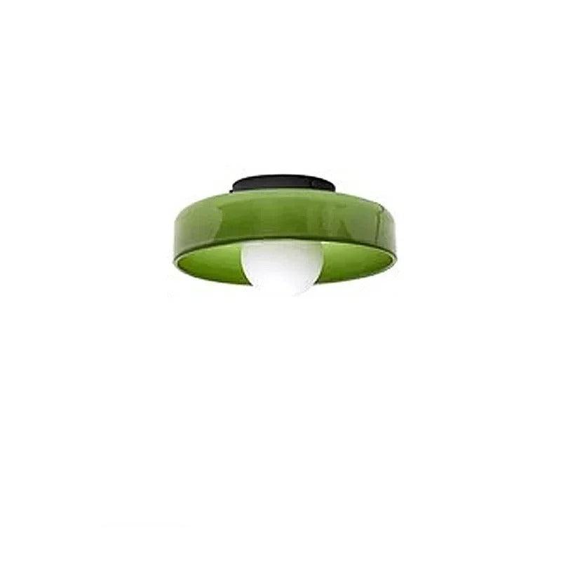 Einfache LED Glas Deckenleuchte
