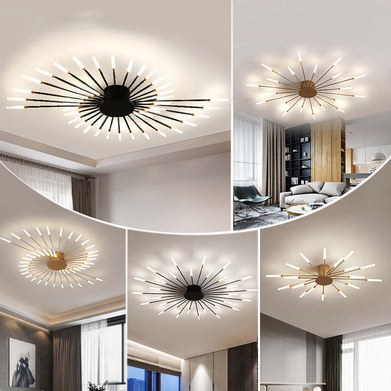Einzigartige Spirale LED Deckenleuchte