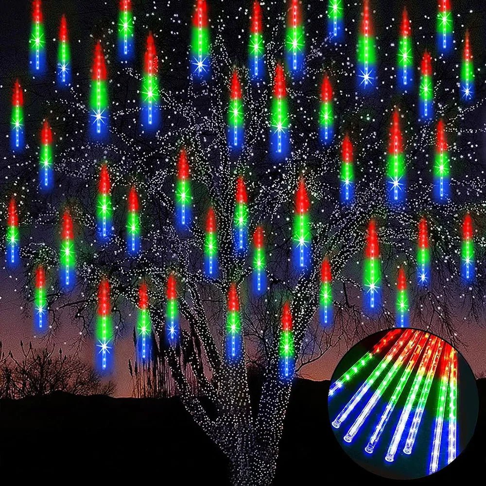 Galaxie Meteor LED Lichterkette für Außenbereich