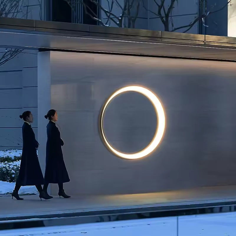 Rivermark | Außen Kreative Moderne Ring LED Wandleuchte