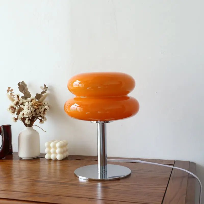 Italienisch Bauhaus Glas Tischlampe