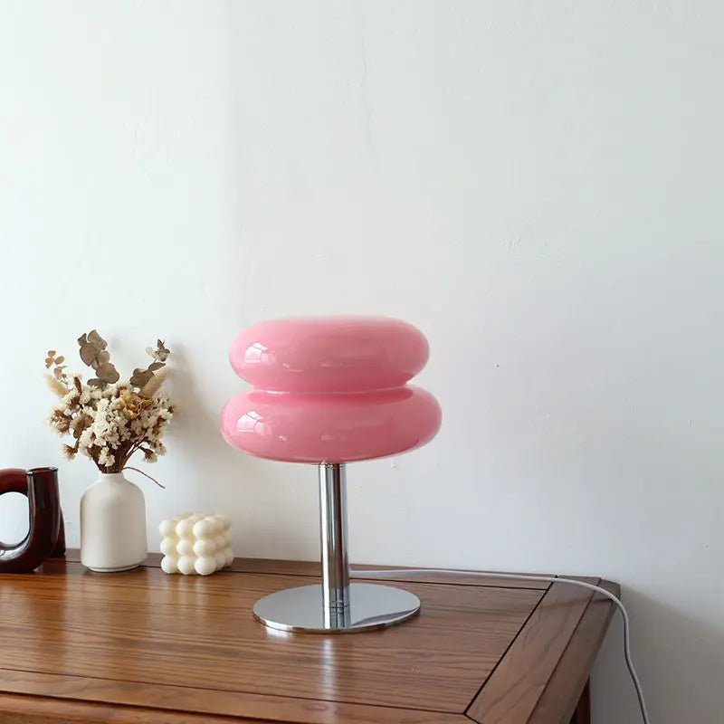 Italienisch Bauhaus Glas Tischlampe