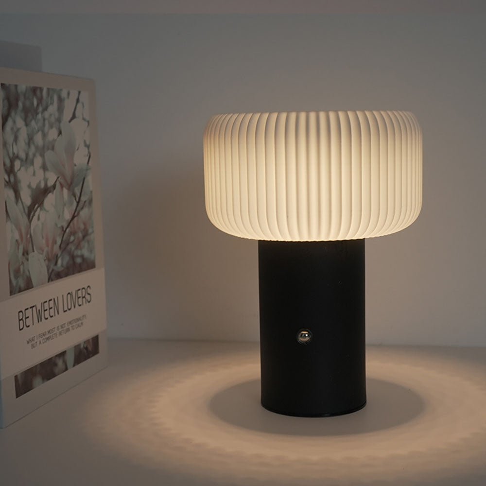 Kabellose Pilz LED Tischlampe