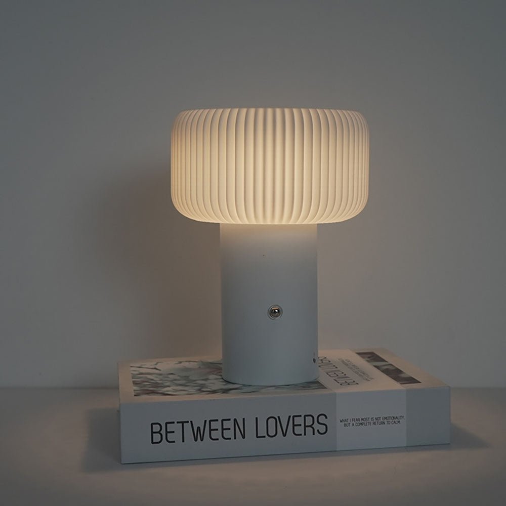 Kabellose Pilz LED Tischlampe