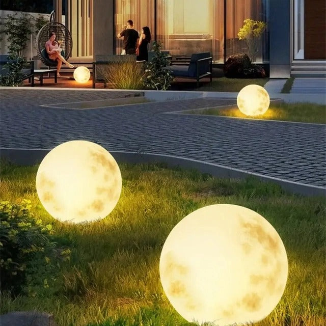 Kreative Mond Solar LED Außenleuchte