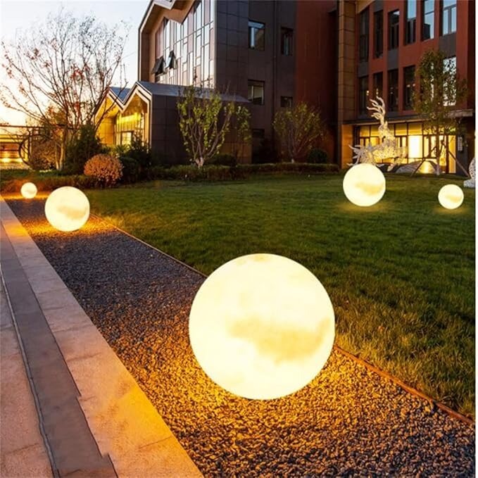 Kreative Mond Solar LED Außenleuchte