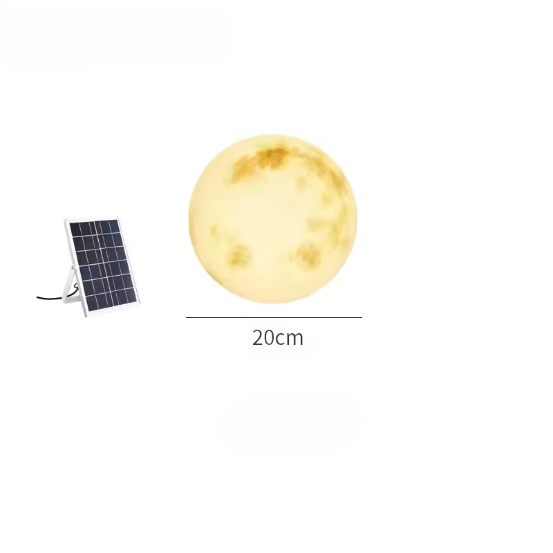 Kreative Mond Solar LED Außenleuchte