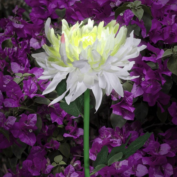 Künstliche Blume LED Gartenleuchte