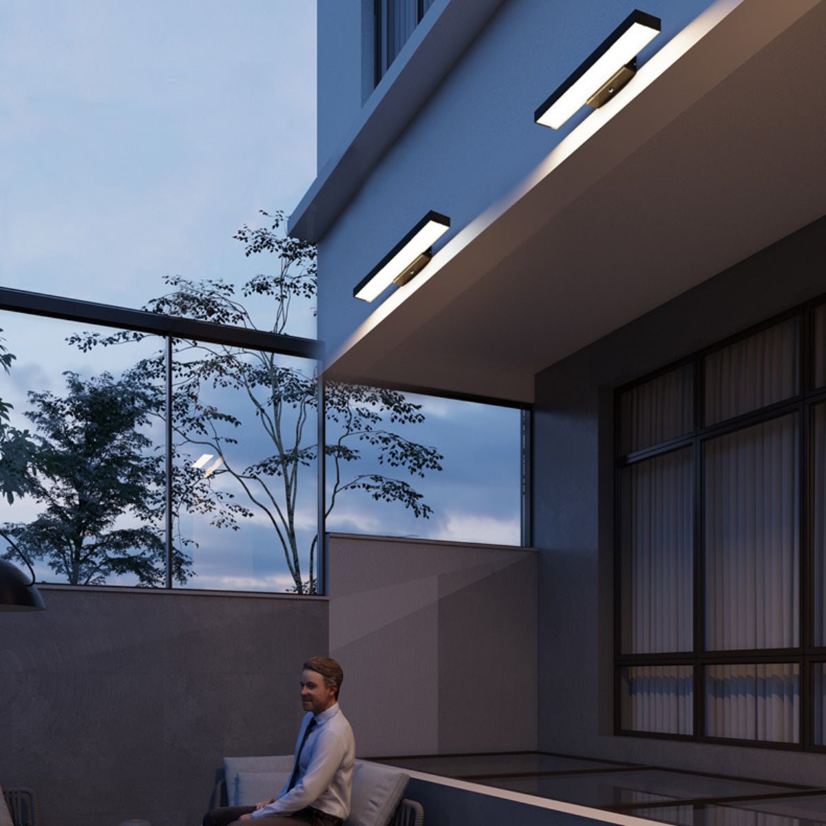 LED Bewegungsmelder Außenleuchte