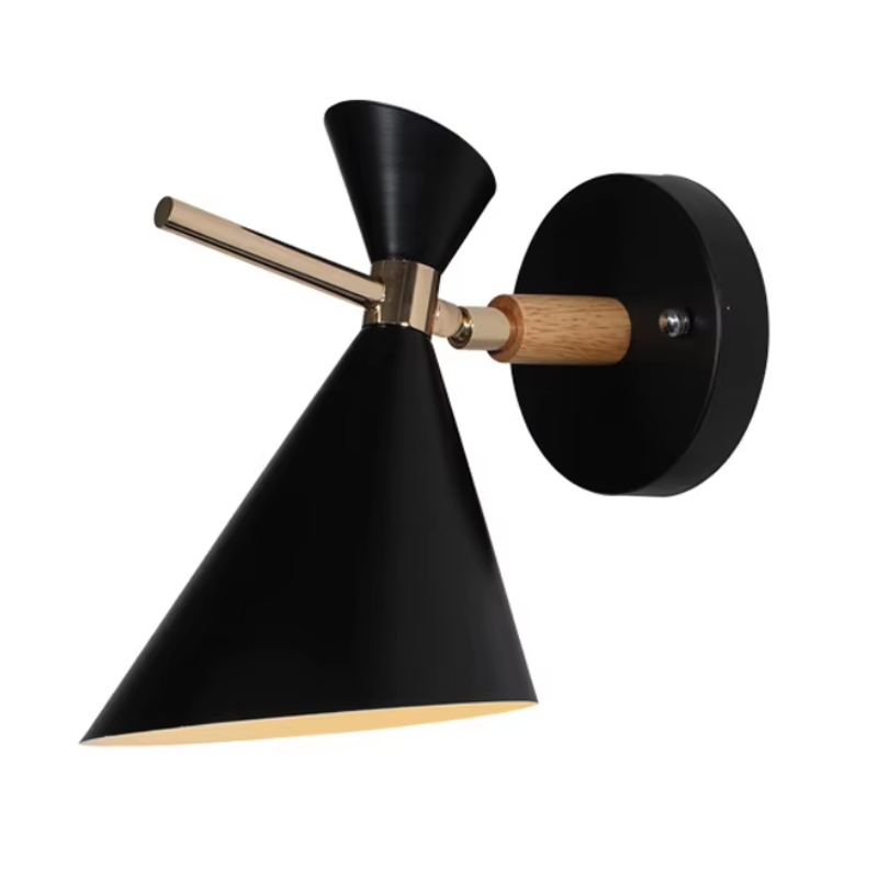Minimalistisch Drehbar Metall Kegel Wandleuchte