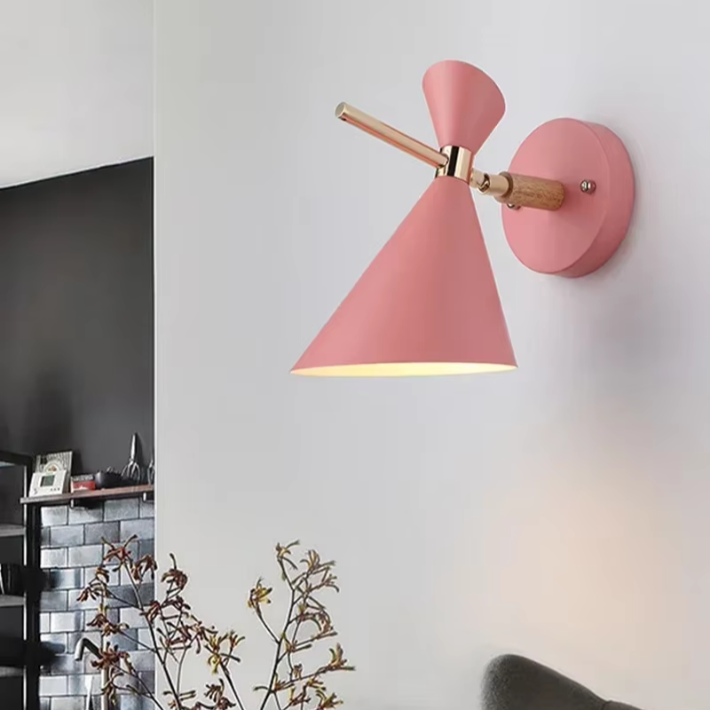 Minimalistisch Drehbar Metall Kegel Wandleuchte