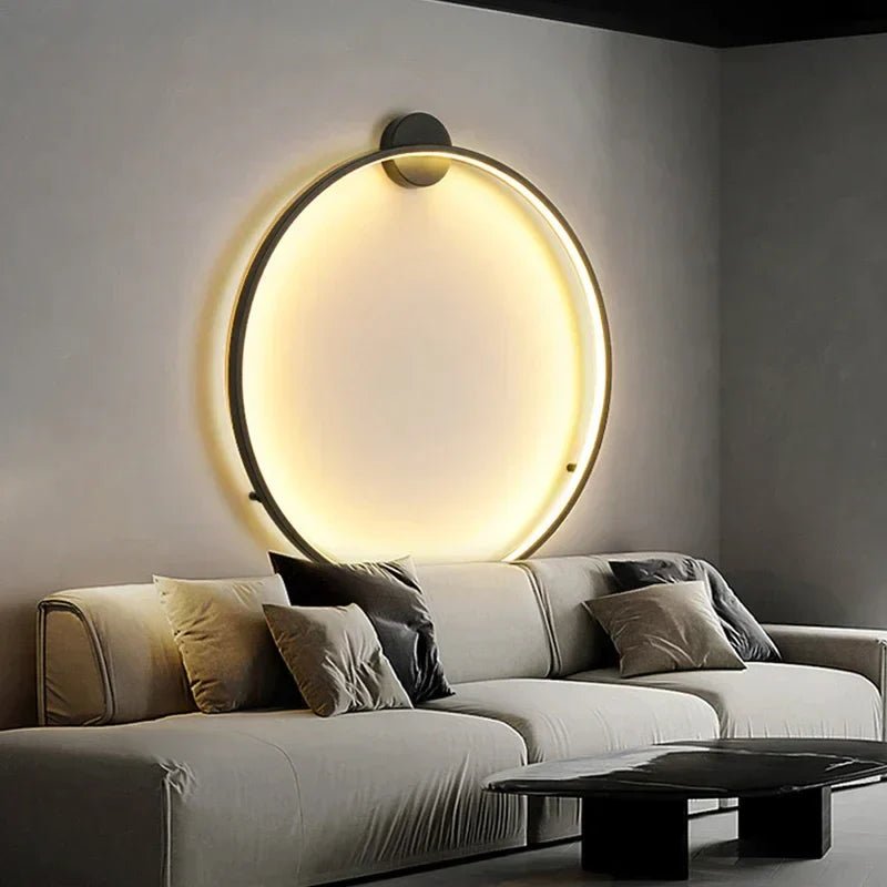 Minimalistisch Runde LED Wandleuchte