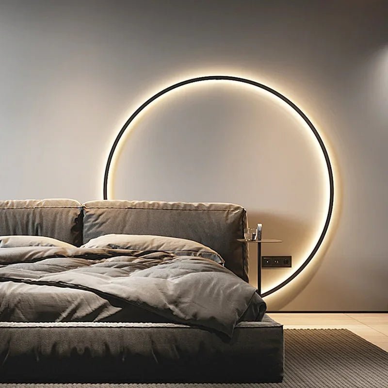 Minimalistisch Runde LED Wandleuchte