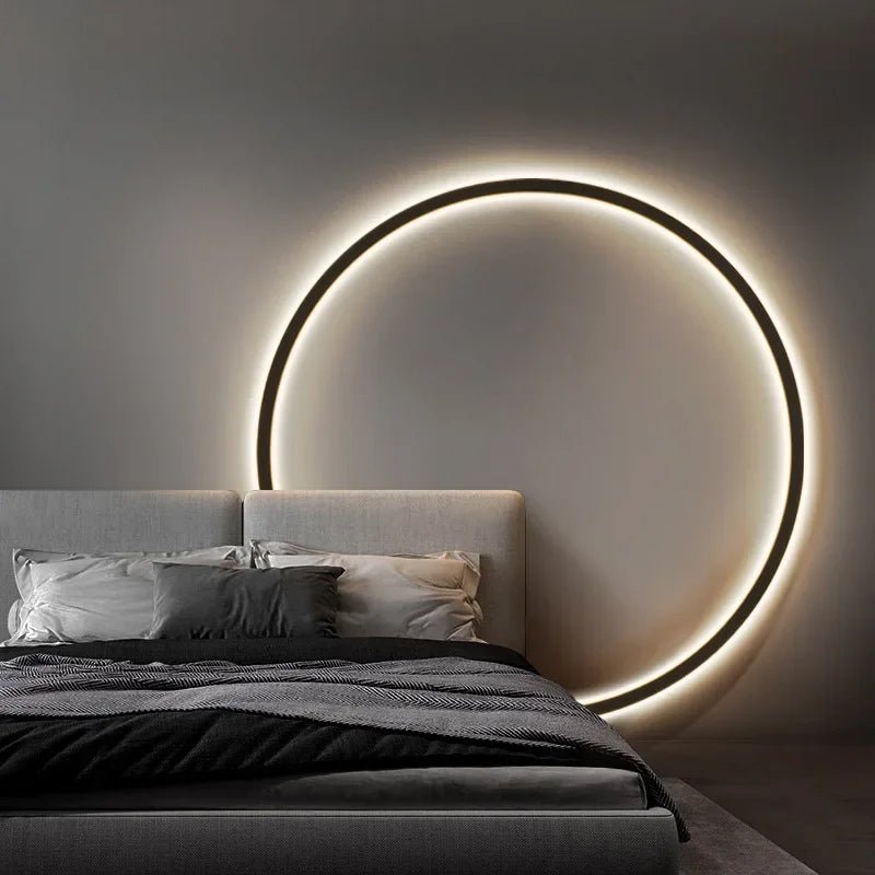 Minimalistisch Runde LED Wandleuchte