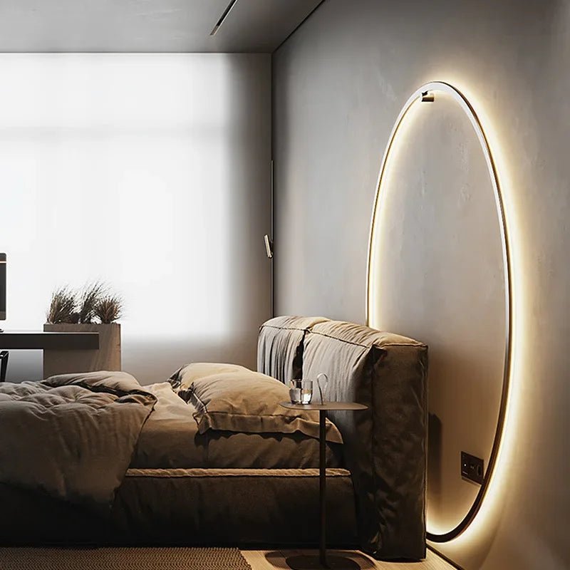 Minimalistisch Runde LED Wandleuchte