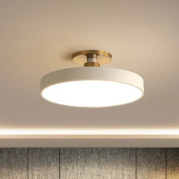 Minimalistisch Skandinavisch LED Runde Deckenleuchte