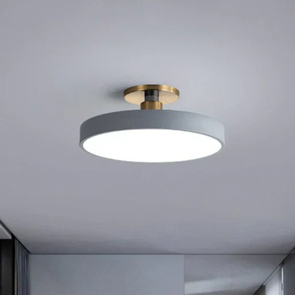 Minimalistisch Skandinavisch LED Runde Deckenleuchte