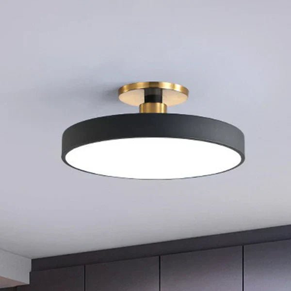 Minimalistisch Skandinavisch LED Runde Deckenleuchte