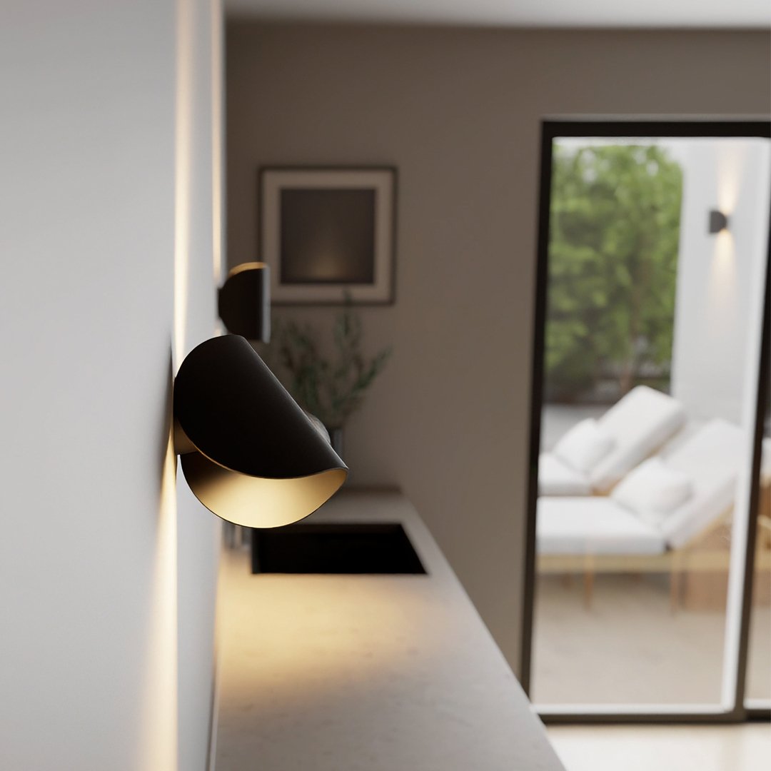 Moderne Einfache LED Wandleuchte