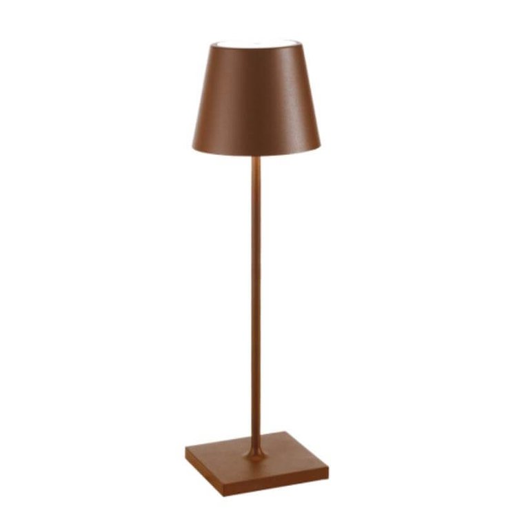 Moderne Kabellose LED Tisch und Schreibtischlampe