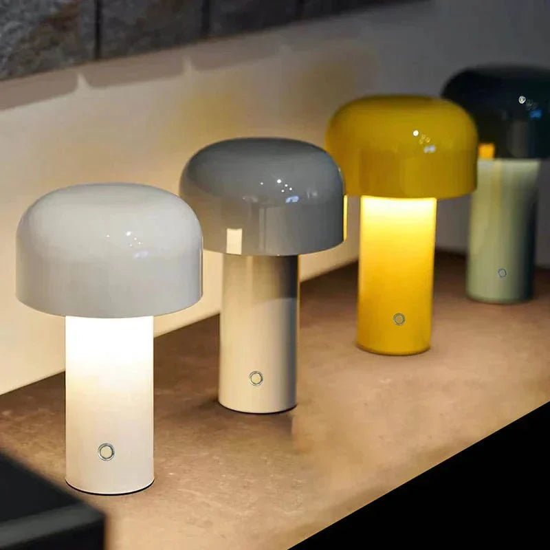 Moderne Kabellose Pilz LED Tischlampe