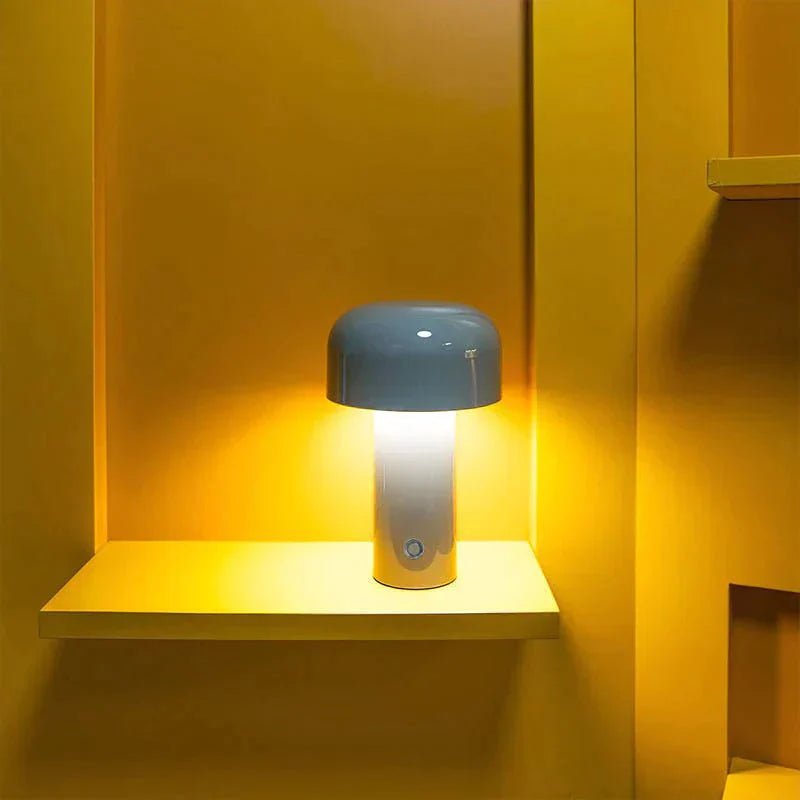Moderne Kabellose Pilz LED Tischlampe