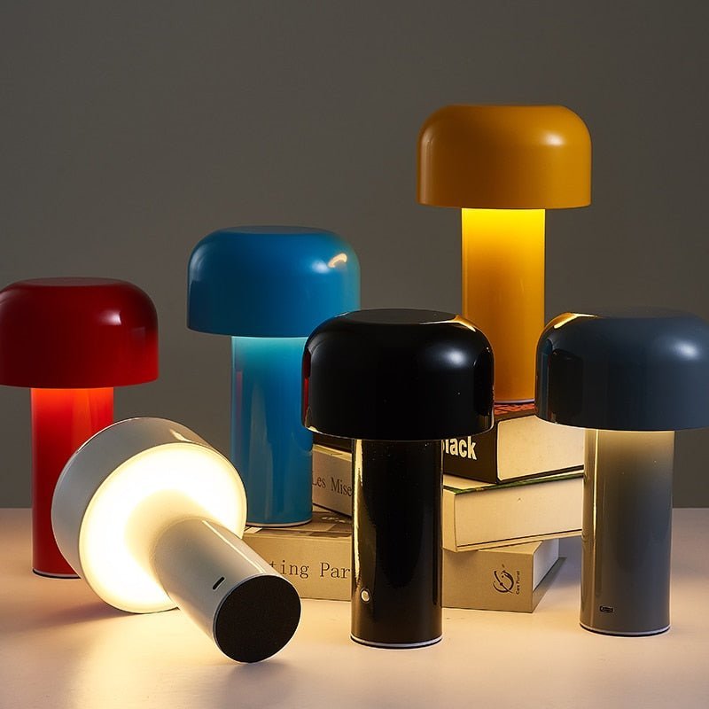 Moderne Kabellose Pilz LED Tischlampe