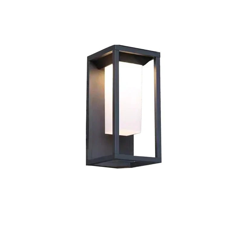 Moderne LED Außenwandleuchte