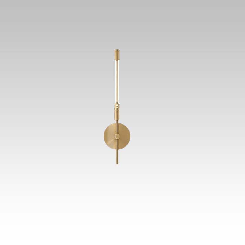 Moderne Lange Metall Stab LED Wandleuchte