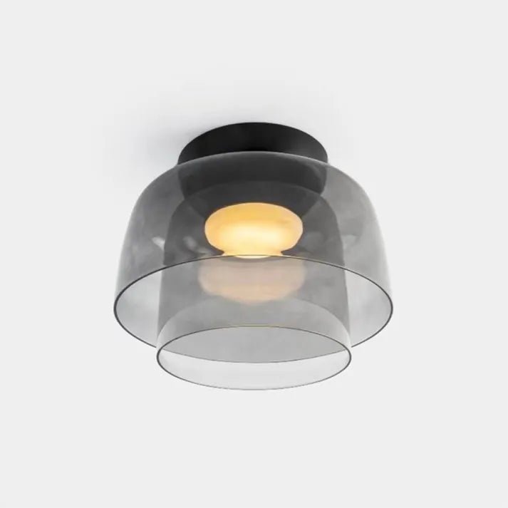 Moderne Nordisch LED Glas Deckenleuchte mit Mittelalterliche Charme