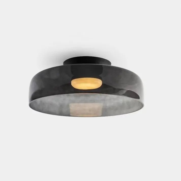 Moderne Nordisch LED Glas Deckenleuchte mit Mittelalterliche Charme