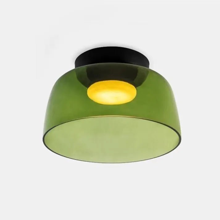 Moderne Nordisch LED Glas Deckenleuchte mit Mittelalterliche Charme