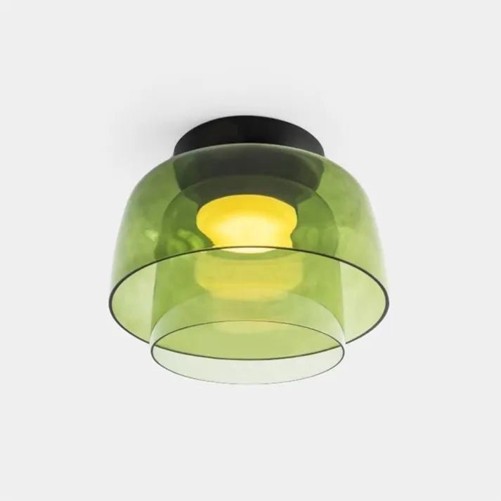 Moderne Nordisch LED Glas Deckenleuchte mit Mittelalterliche Charme