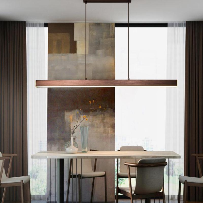 Moderne Stil Lang LED Pendelleuchte