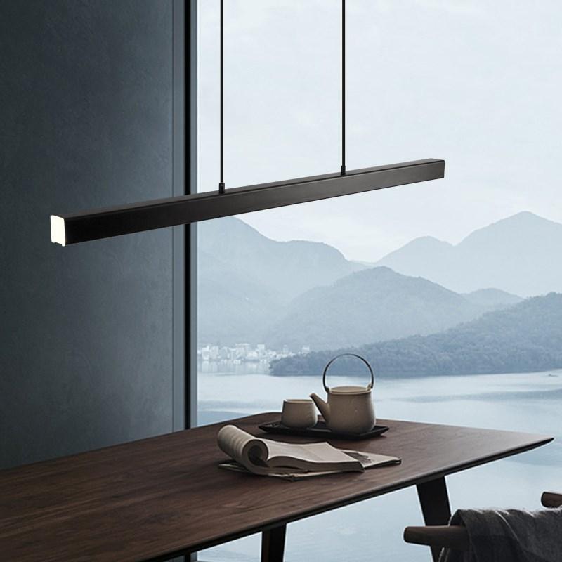 Moderne Stil Lang LED Pendelleuchte
