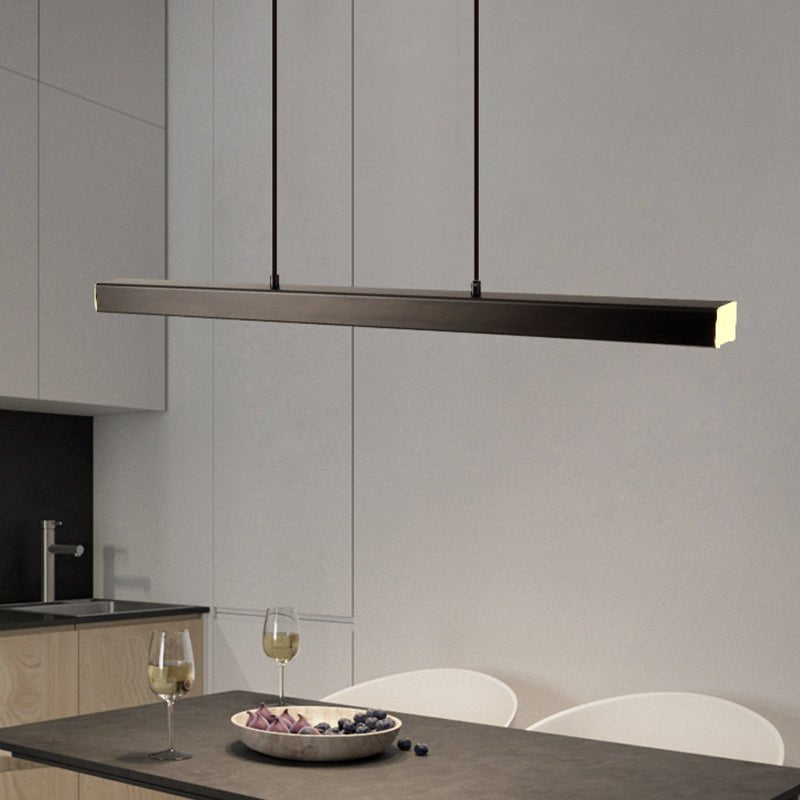 Moderne Stil Lang LED Pendelleuchte