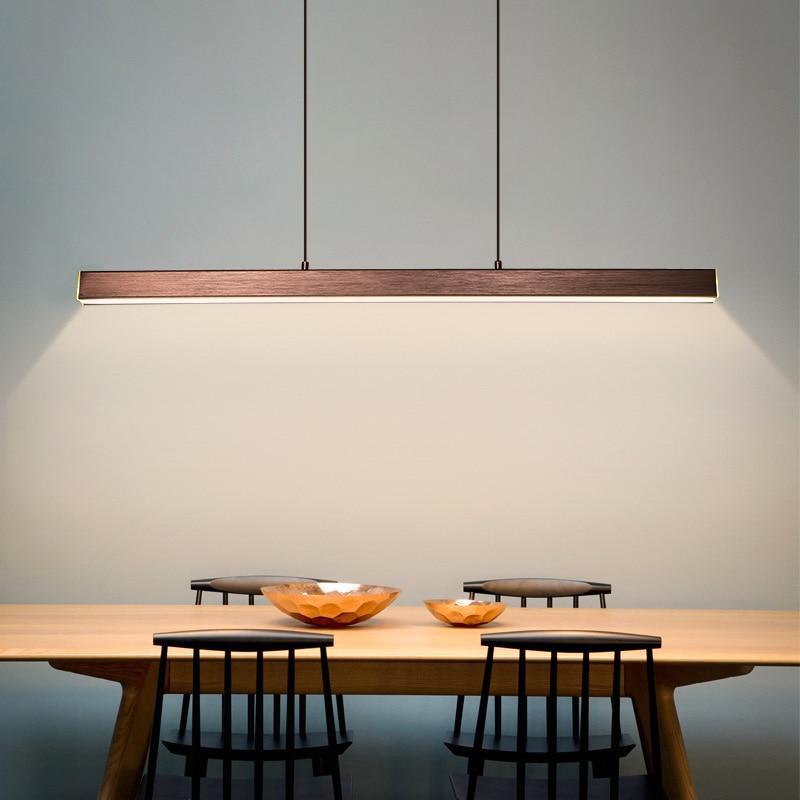 Moderne Stil Lang LED Pendelleuchte