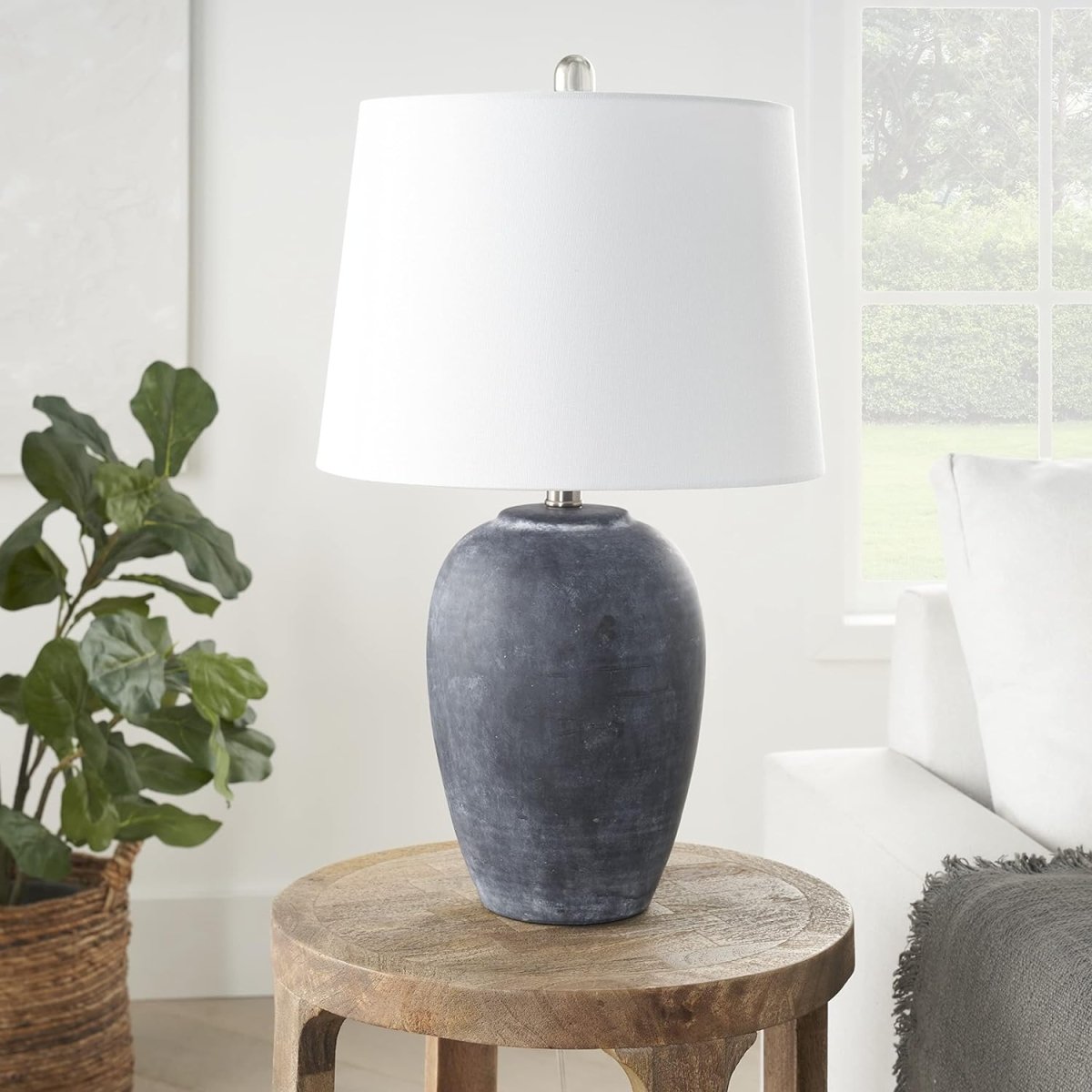 Nordisch Keramik Vase Tischlampe