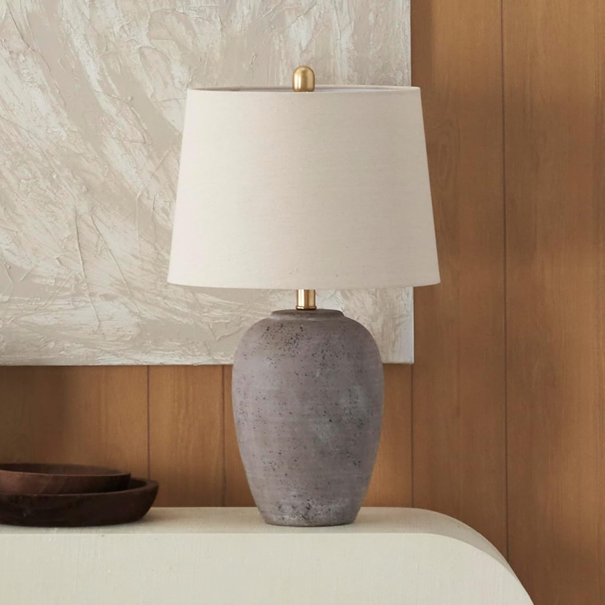 Nordisch Keramik Vase Tischlampe