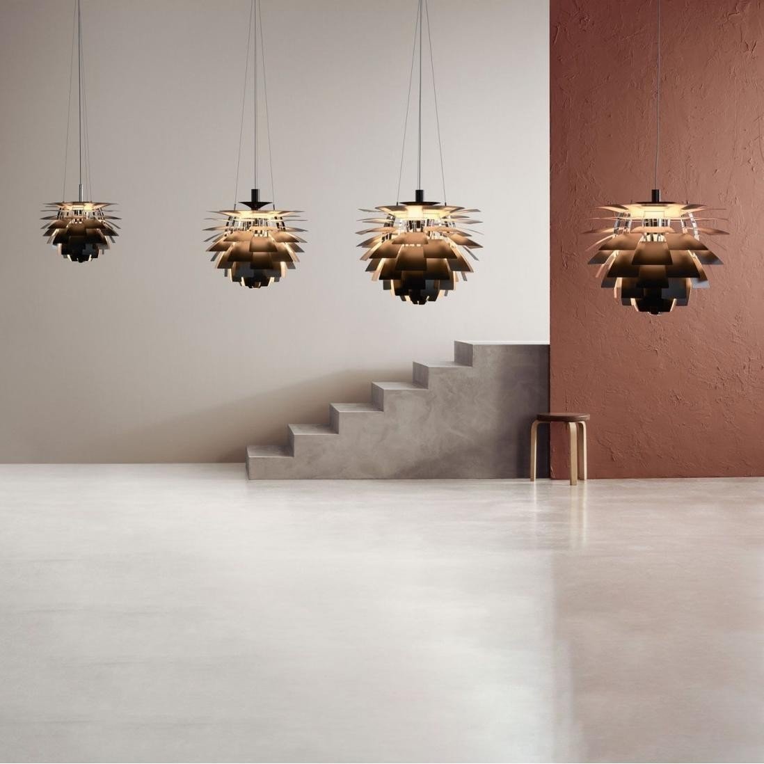 Nordisch LED Pendelleuchte im Artischocken Stil