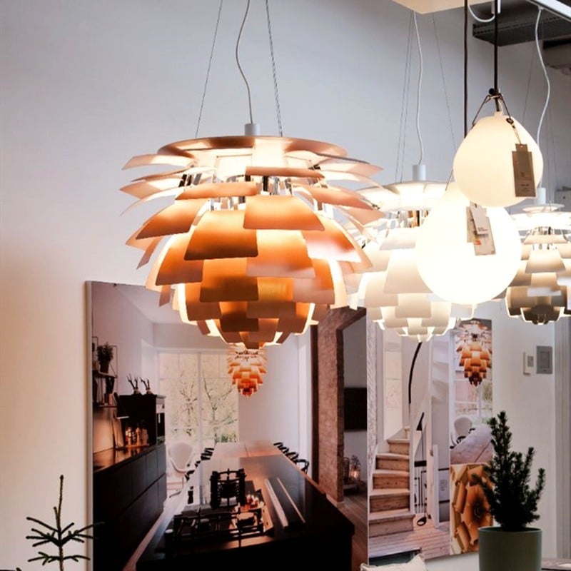 Nordisch LED Pendelleuchte im Artischocken Stil