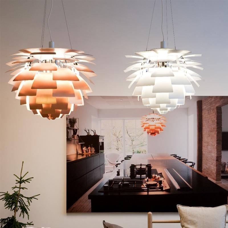 Nordisch LED Pendelleuchte im Artischocken Stil