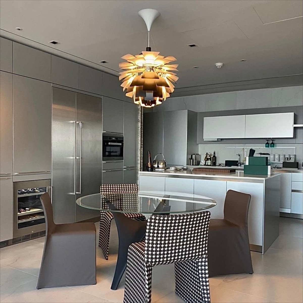 Nordisch LED Pendelleuchte im Artischocken Stil
