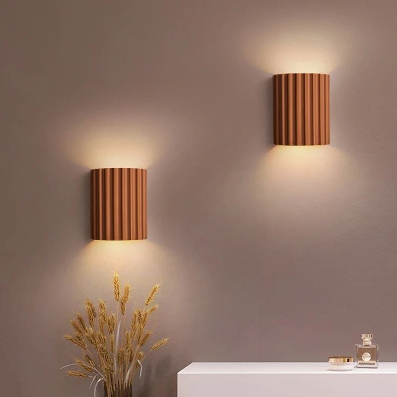 Nordische Moderne Zylinder LED Wandleuchte