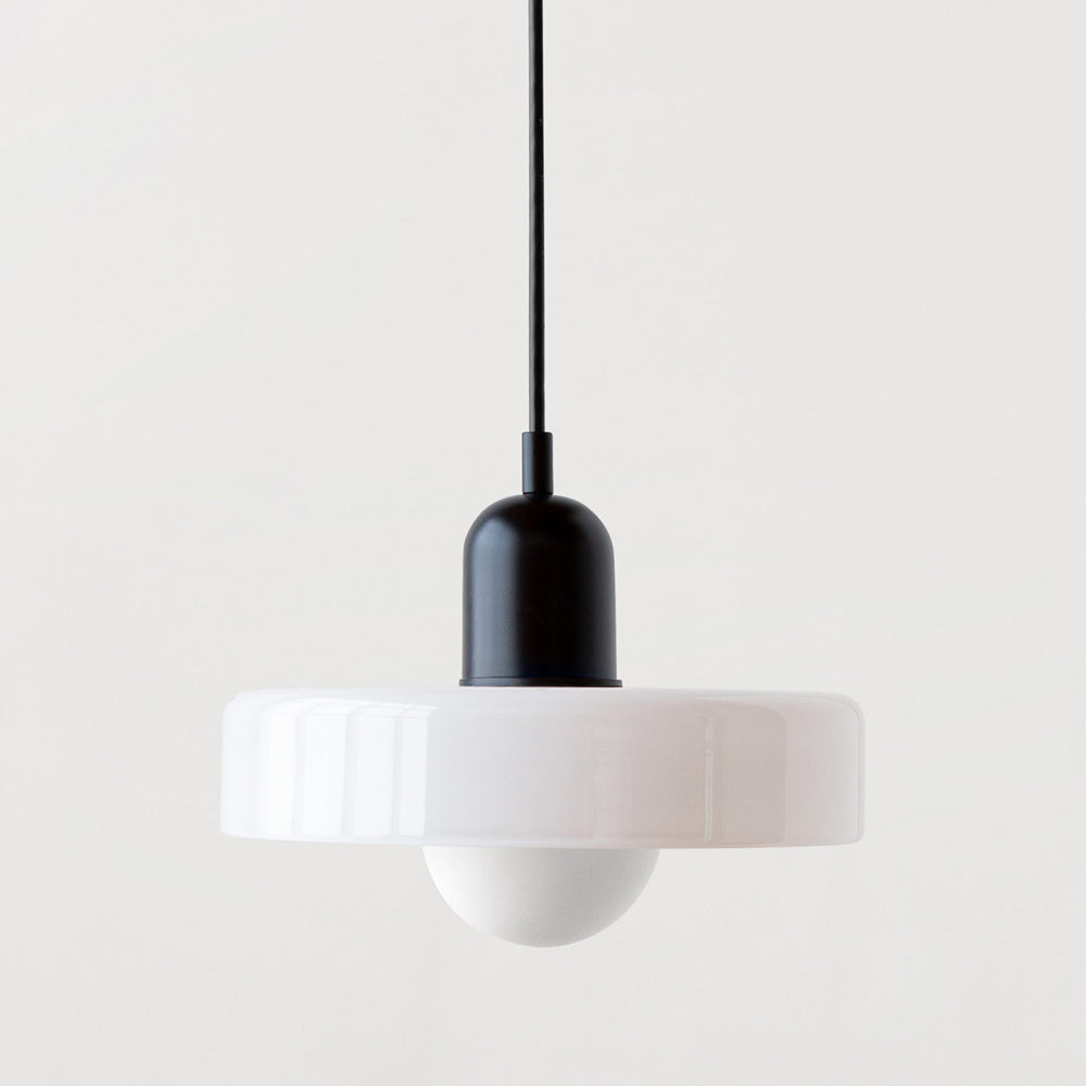 Bauhaus Hanglamp – Gekleurd Glas Stijlvol Design - Rivermark
