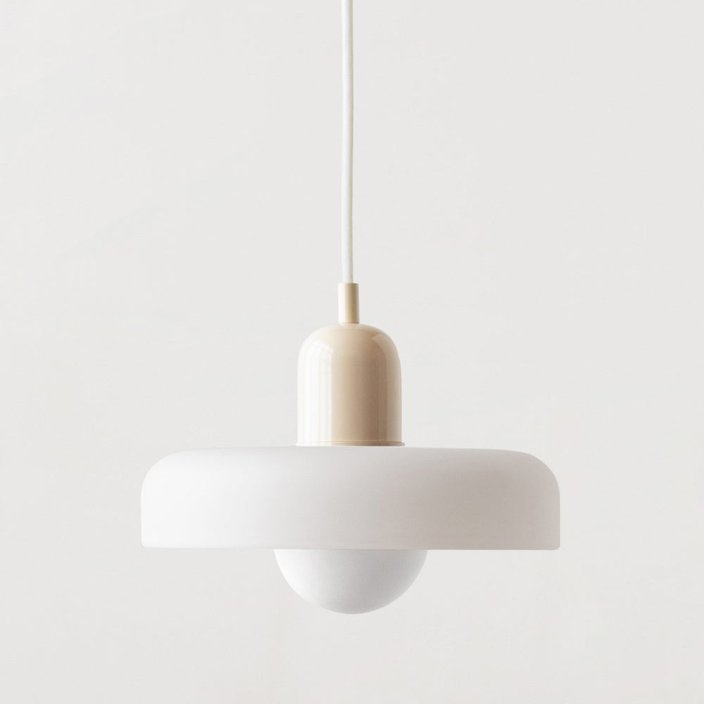 Bauhaus Hanglamp – Gekleurd Glas Stijlvol Design - Rivermark