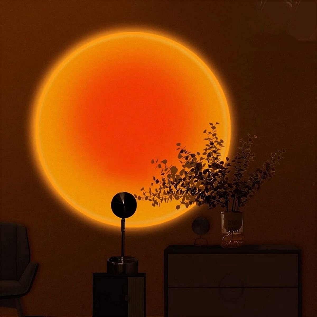Originale LED Sonnenuntergang Projektor Tischlampe