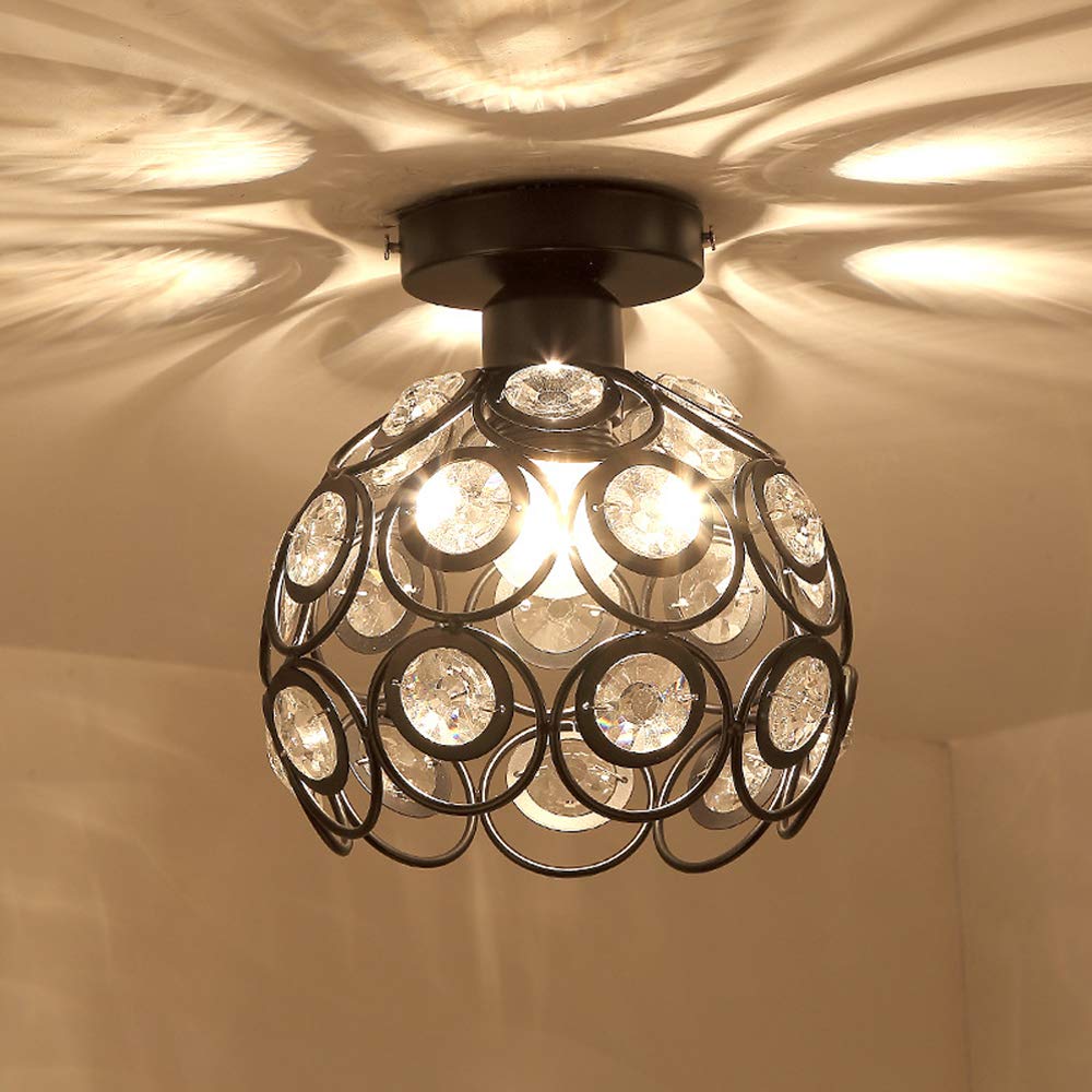 Runde LED Kristall Deckenleuchte