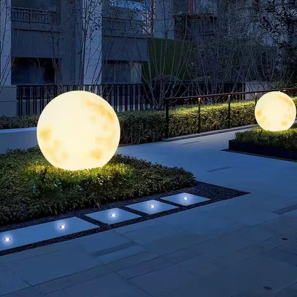 Rivermark | Kreative Mond Moon Solar LED Außenleuchte